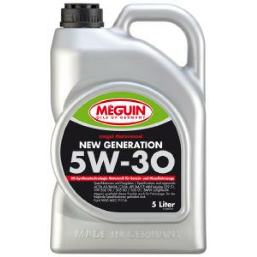 НС-синтетическое моторное масло Megol Motorenoel New Generation 5W-30 - 5 л