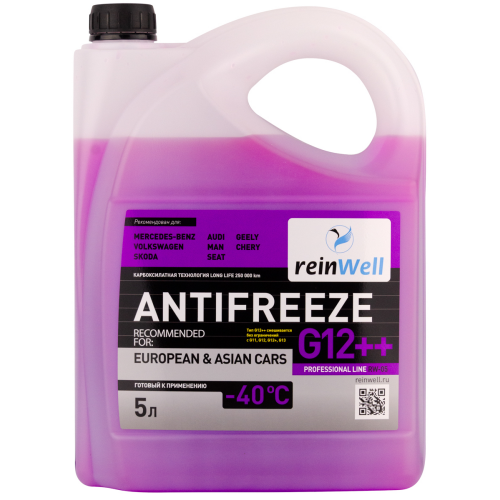 Антифриз G12++ RW-05 - 5 л Антифриз G12++ RW-05 - 5 л