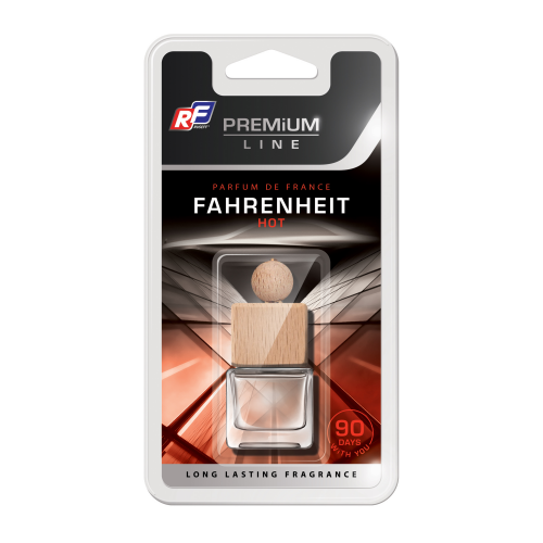 Ароматизатор подвесной  жидкостный PARFUM DE FRANCE Fahrenheit Hot - 0,006 л