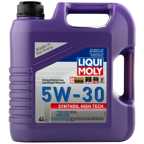 Синтетическое моторное масло Synthoil High Tech 5W-30 - 4 л